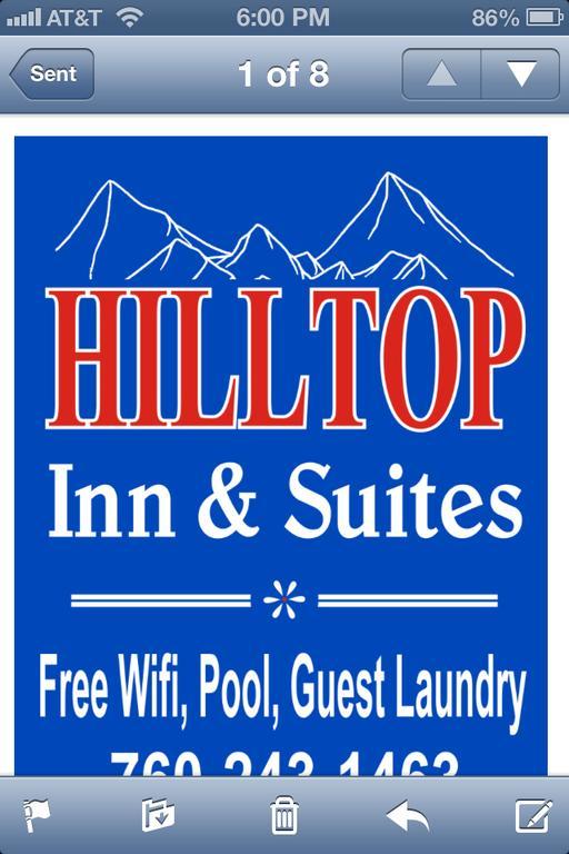Hilltop Inn & Suites Victorville Exterior foto